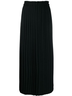 Mm6 Maison Margiela плиссированная юбка миди
