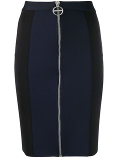 Givenchy юбка мини со вставкой на молнии