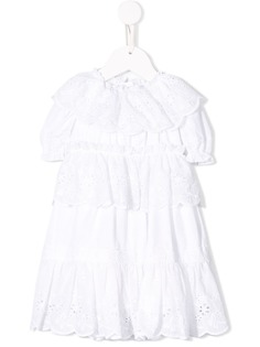 Dolce & Gabbana Kids многослойная кружевная юбка
