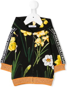 Dolce & Gabbana Kids толстовка на молнии с капюшоном