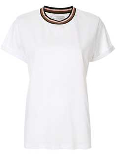 Rebecca Vallance футболка с контрастной отделкой