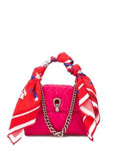 Ermanno Scervino сумка-тоут с декоративным платком на ручке