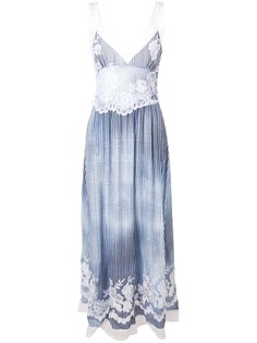 Ermanno Scervino платье макси в полоску