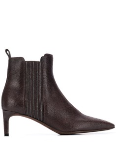 Brunello Cucinelli фактурные ботильоны