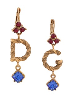 Dolce & Gabbana серьги с подвесками DG