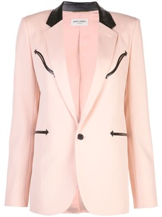 Saint Laurent однобортный блейзер