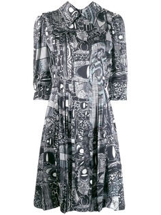 Charles Jeffrey Loverboy платье-рубашка с принтом