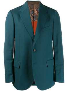 Etro блейзер в стиле casual