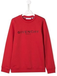 Givenchy Kids толстовка с логотипом