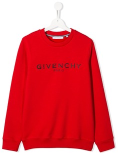 Givenchy Kids толстовка с логотипом