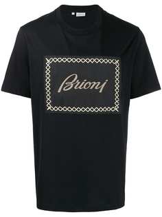 Brioni футболка с логотипом