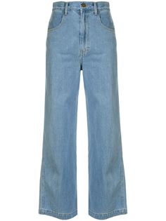 Nanushka джинсы в стиле 80-х