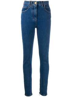Balmain джинсы кроя слим с завышенной талией