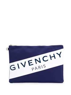 Givenchy клатч на молнии с логотипом