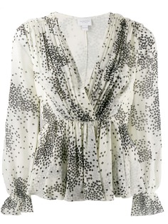 Giambattista Valli блузка с геометричным принтом