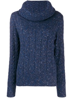 Blumarine джемпер с высоким воротником