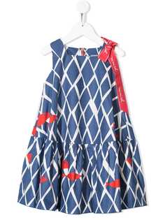 Mi Mi Sol платье с геометричным принтом