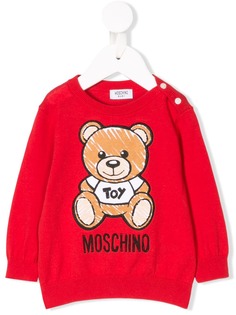 Moschino Kids джемпер с логотипом