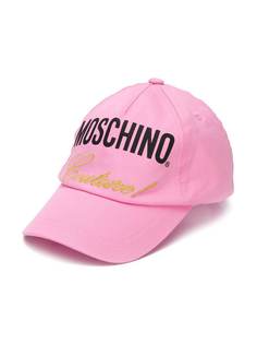Moschino Kids кепка с логотипом