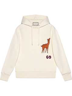 Gucci худи с нашивками