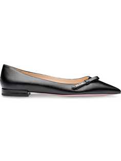 Prada лакированные балетки