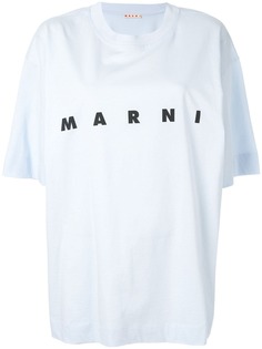 Marni футболка с логотипом
