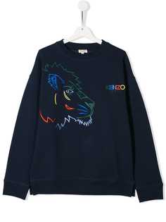 Kenzo Kids толстовка Tiger and Friends