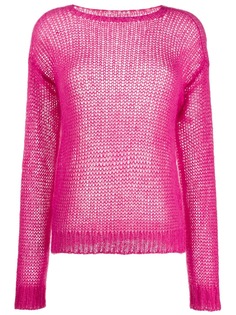 Prada топ в рубчик с высоким воротником