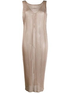 Pleats Please By Issey Miyake плетеный топ-туника