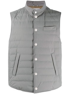 Brunello Cucinelli дутый жилет
