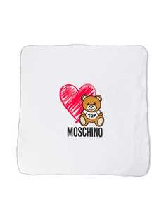 Moschino Kids одеяло с логотипом