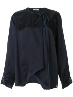 Nina Ricci блузка с завязками на воротнике
