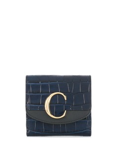 Chloé картхолдер с логотипом C