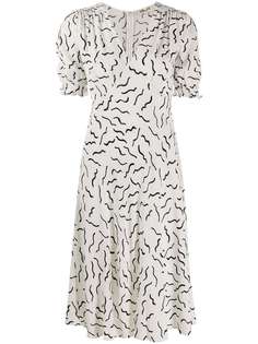 Diane von Furstenberg платье Abstract Lines