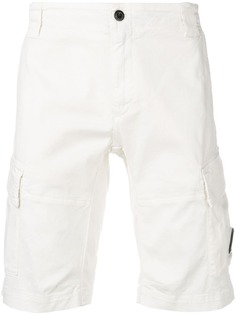 CP Company шорты карго с вставкой в виде линзы