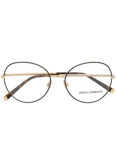 Dolce & Gabbana Eyewear очки в круглой оправе