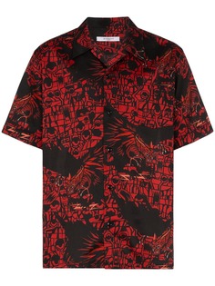 Givenchy рубашка с короткими рукавами и принтом