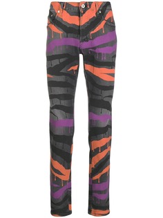 Just Cavalli джинсы скинни в полоску