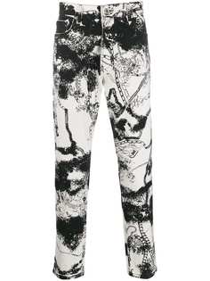 Just Cavalli джинсы с принтом