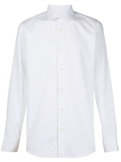 Z Zegna рубашка с косым воротником
