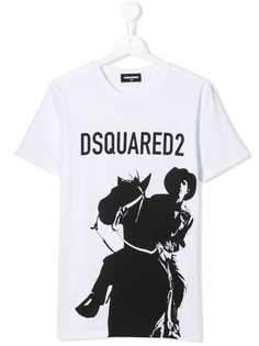 Dsquared2 Kids футболка с логотипом