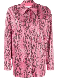 MSGM рубашка на пуговицах