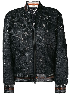 Ermanno Scervino текстурная куртка-бомбер