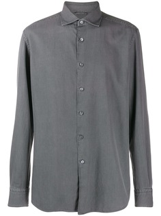 Ermenegildo Zegna классическая рубашка на пуговицах