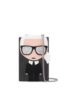 Karl Lagerfeld сумка через плечо K/Ikonik Karl Minaudiere