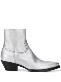 Saint Laurent ботинки Lukas на молнии