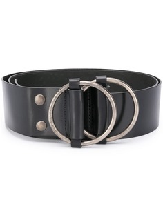Ann Demeulemeester ремень с двойной пряжкой