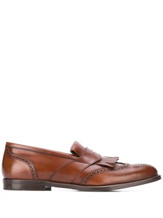Brunello Cucinelli лоферы с бахромой