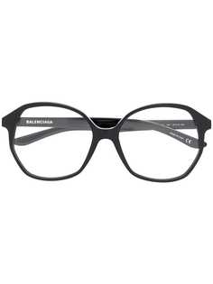 Balenciaga Eyewear очки в массивной круглой оправе