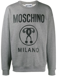 Moschino джемпер с логотипом